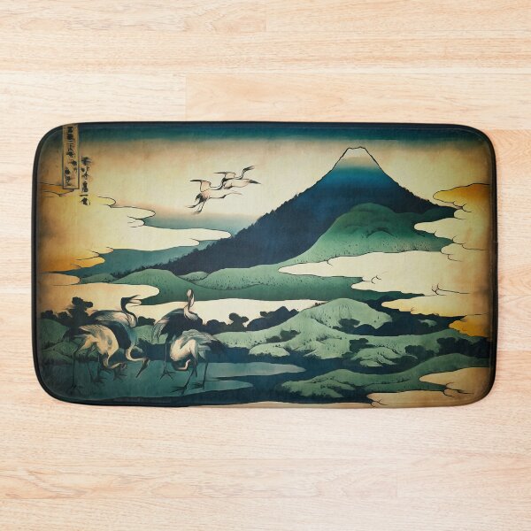 Item preview, Japan Style Art Print in Silk designed and sold by NeonAbstracts.