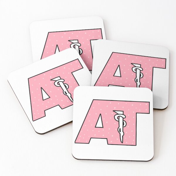 Item preview, Athletic Training Logo Pink Stars  designed and sold by rosiepiscitello.