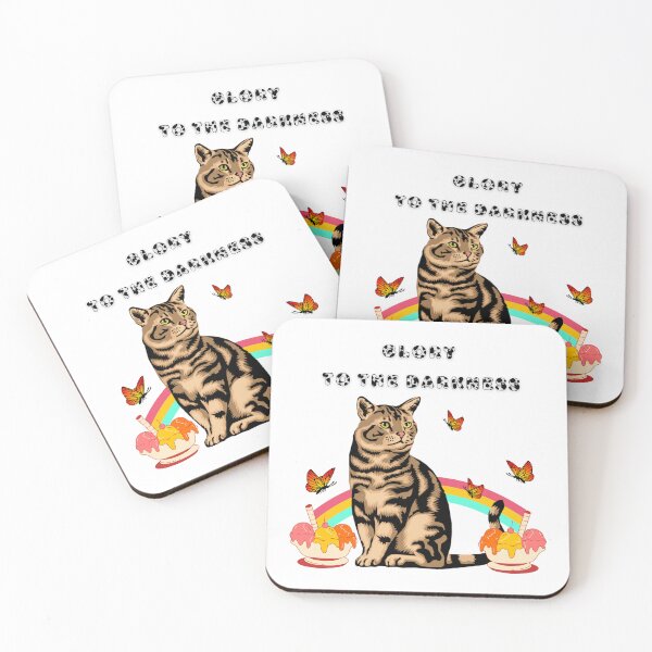 Item preview, Glory To The Darkness - cat and Ice Cream designed and sold by vargass street.