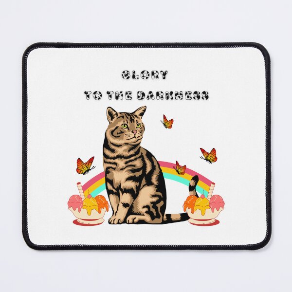 Item preview, Glory To The Darkness - cat and Ice Cream designed and sold by vargass street.