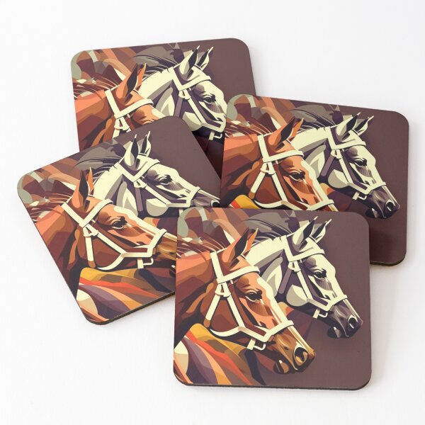 Item preview, two horses running  designed and sold by zoldi.
