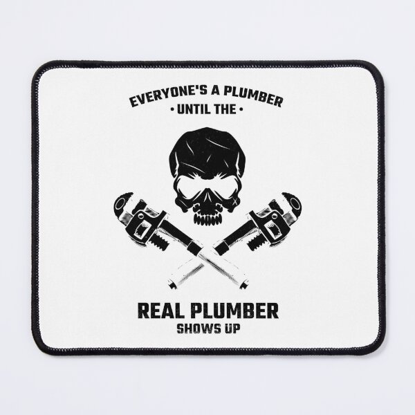 Item preview, funny plumber quote plumber quotes designed and sold by WangsArt.