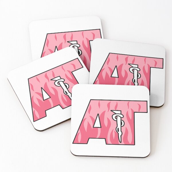 Item preview, Athletic Training Logo Pink Flames  designed and sold by rosiepiscitello.