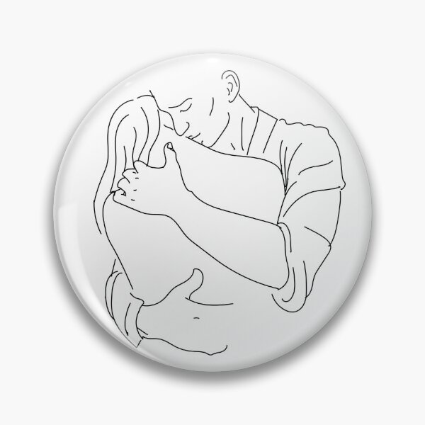 Item preview, lovers' embrace designed and sold by Olga Berlet.