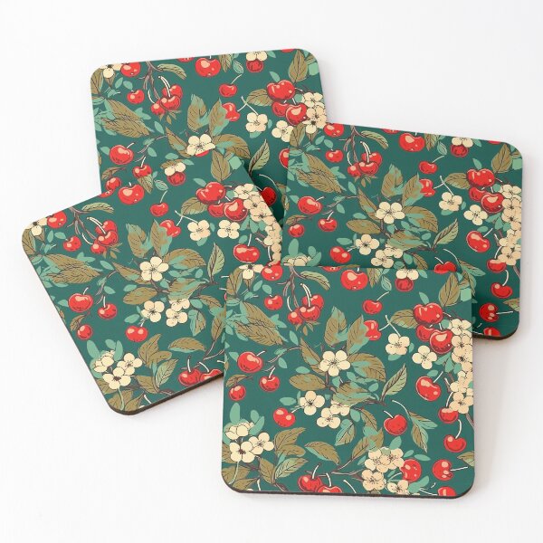 Item preview, Enchanting Cherry Blossoms Amidst Foliage designed and sold by TopArtsy.