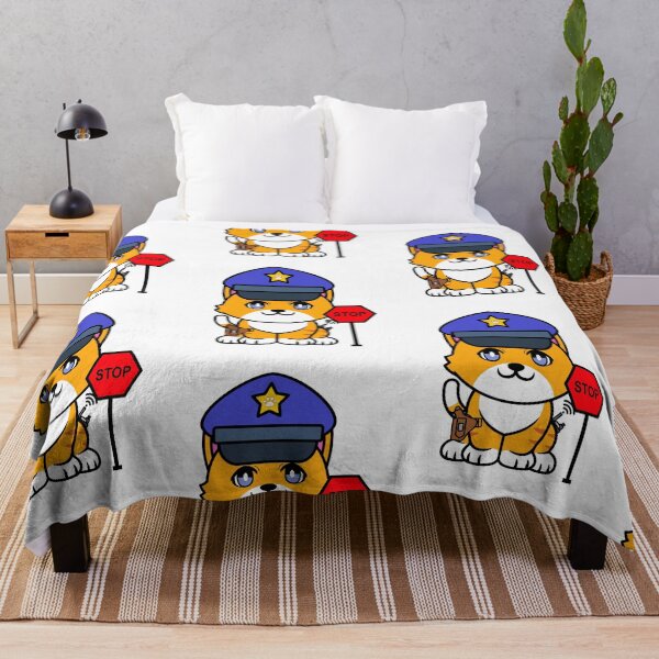 Item preview, Funny Orange Cat Police designed and sold by Pet Station.