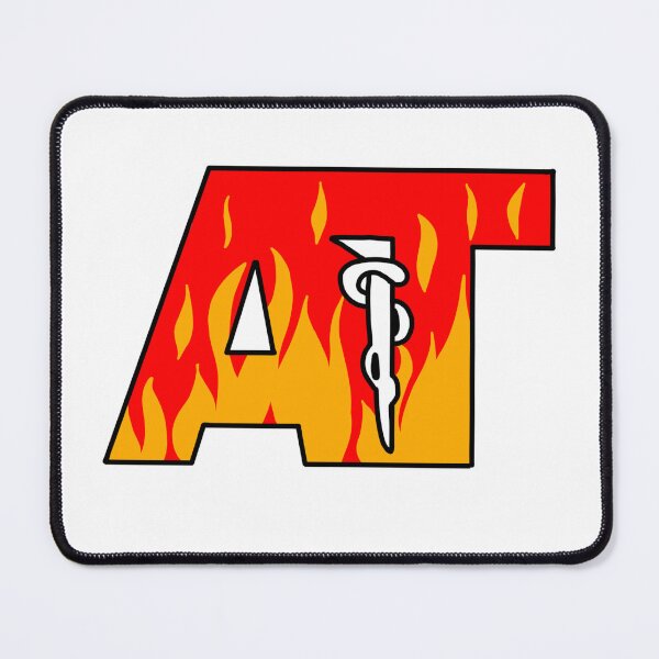 Item preview, Athletic Training Logo Flames designed and sold by rosiepiscitello.