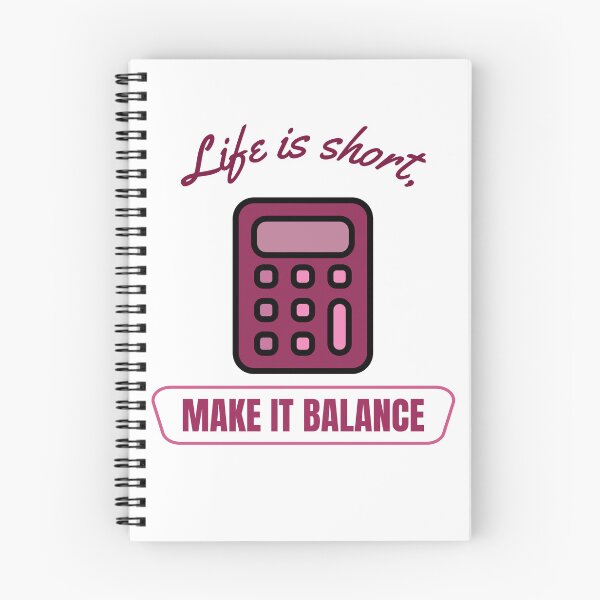 Item preview, Life Is Short, Make It Balance designed and sold by Winter--Flowers.