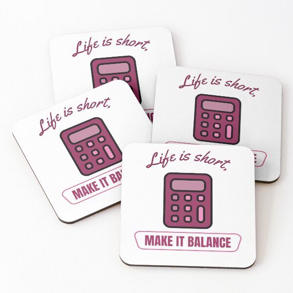 Item preview, Life Is Short, Make It Balance designed and sold by Winter--Flowers.