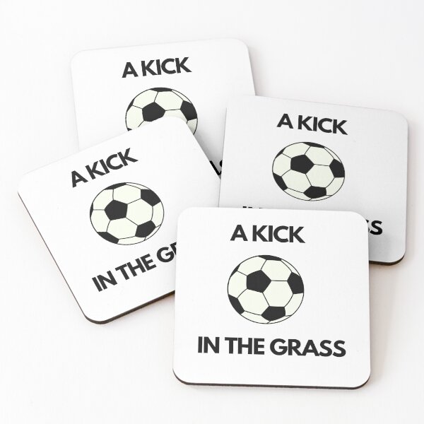 Item preview, Football- a kick in the grass designed and sold by Lotsalaughta.