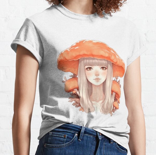 Mushroom Girl T-Shirts for Sale