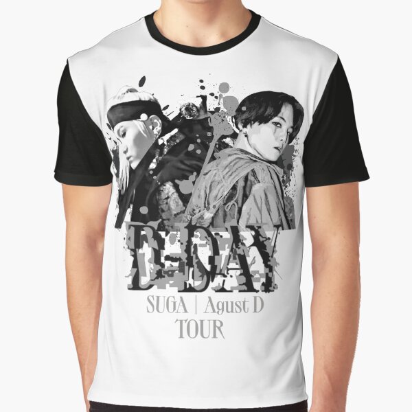 Item preview, SUGA Agust D Daechwita D-Day Concert TShirt designed and sold by PurpleDoor52.