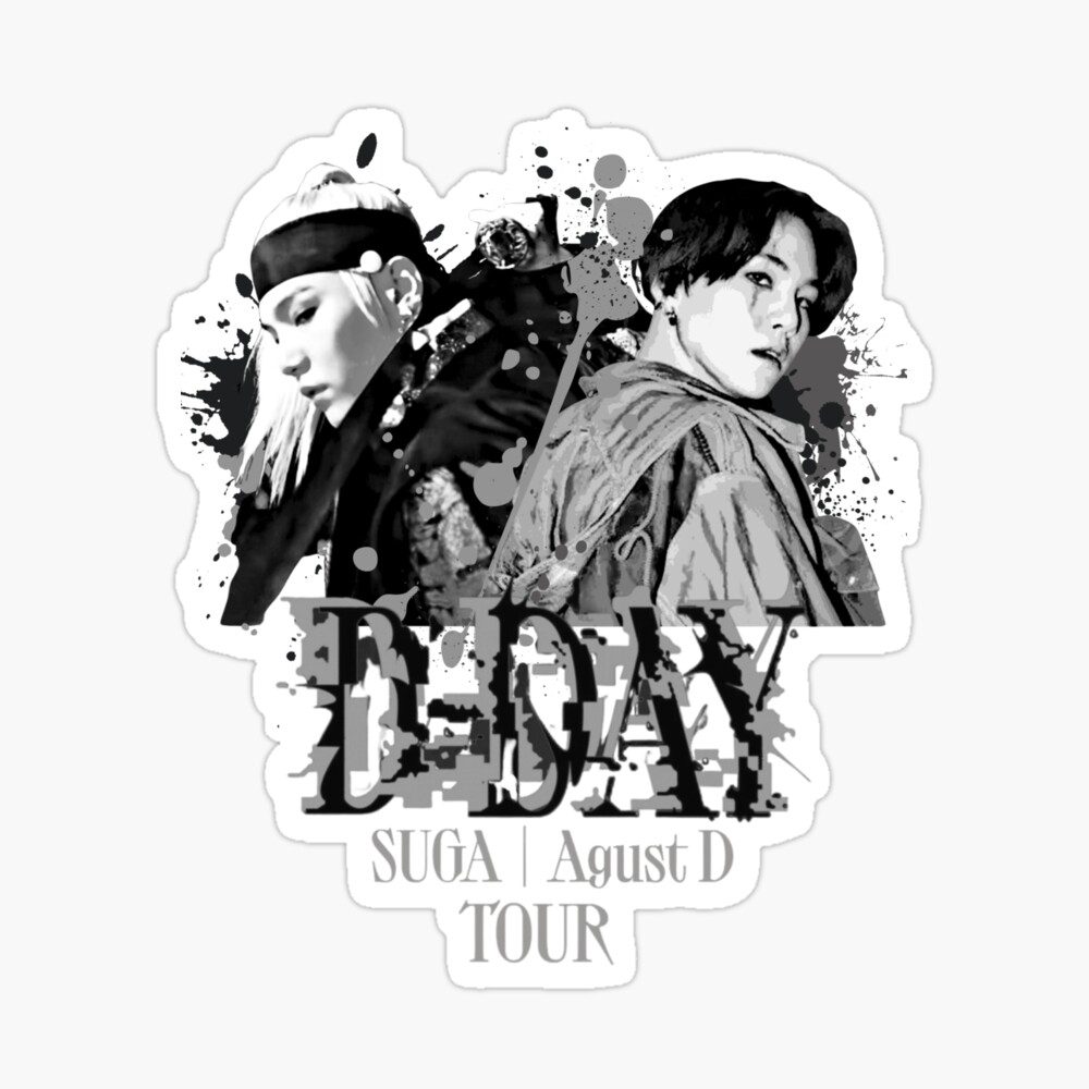 SUGA Agust D Daechwita D-Day Concert TShirt