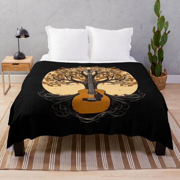 Item preview, Acoustic Guitar Tree Guitar Player Nature Guitarist designed and sold by michallaga.