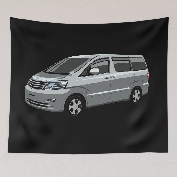 Item preview, Toyota Alphard car illustration designed and sold by wisnubayuaji.
