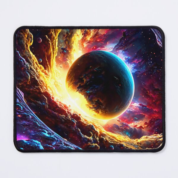 Item preview, Planetary Disruption: A Cataclysmic Event in Celestial Space designed and sold by zar4fussion.