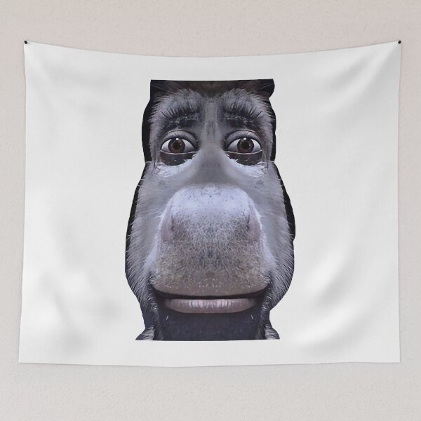 Item preview, Donkey casually looking down on you MEME designed and sold by erianacree.