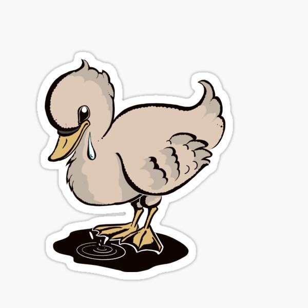 Vista previa del artículo con la obra «Patito feo», diseñado y vendido por HeraldSquare.