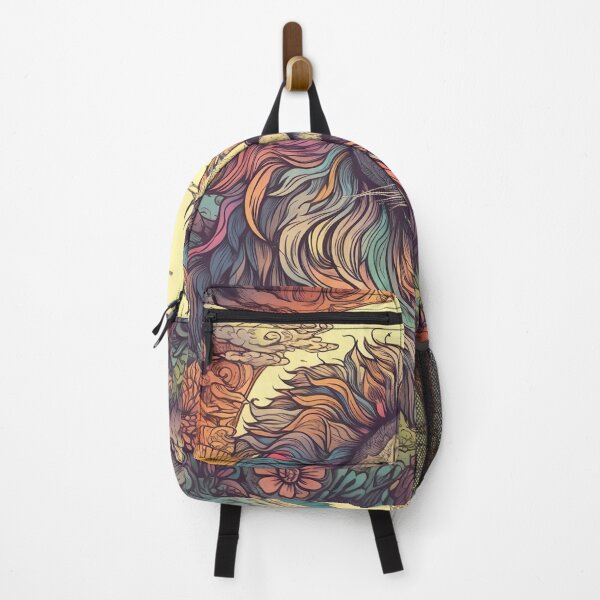 Item preview, Trippy Sunrise Lion designed and sold by Matt's Artificial Nature.