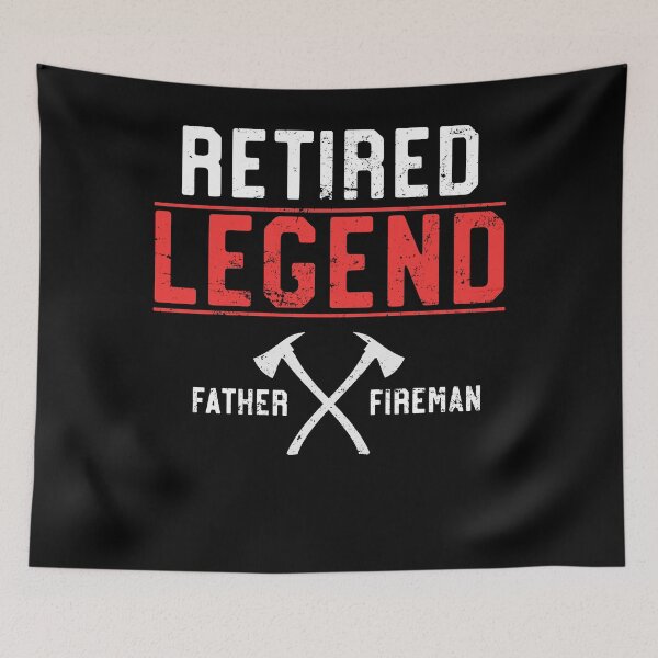 Item preview, Retired Legend Father Fireman designed and sold by 14thFloor.