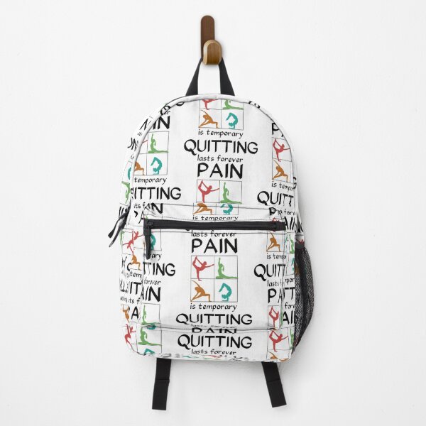 Item preview, Pain is temporary, quitting lasts forever - Yoga designed and sold by Line2Rhyme.