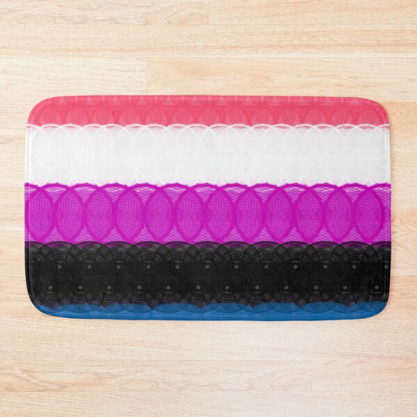 Item preview, Spirograph Patterned Genderfluid flag designed and sold by RachelEDesigns.