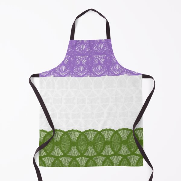 Item preview, Spirograph Patterned Genderqueer Flag designed and sold by RachelEDesigns.