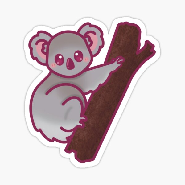 Koala Bear Sticker Cute Koala Bear Sticker Gift for Koala Bear Lovers and  Koala Bear Enthusiasts Baby Koala Bear Vinyl Sticker for Gadgets -  New  Zealand