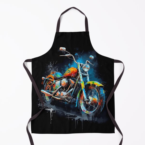 Item preview, Paint Splattered Chopper designed and sold by CraftyManiac.