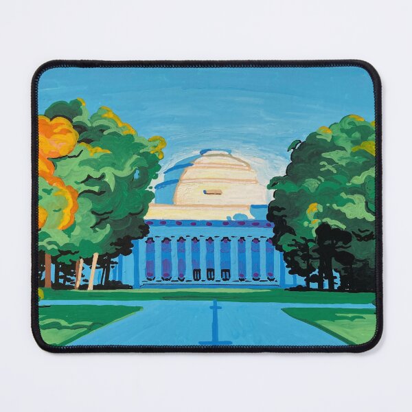 Item preview, Art of MIT's Killian Court and Dome - Acrylic Marker Illustration designed and sold by WrenInFlight.