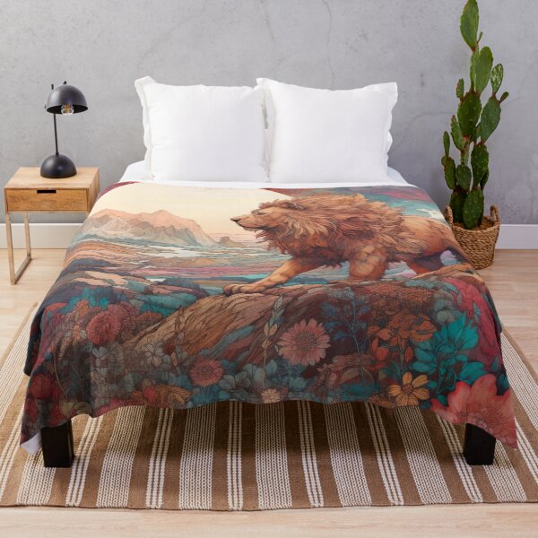 Item preview, Trippy Mystical Lion Majesty designed and sold by Matt's Artificial Nature.