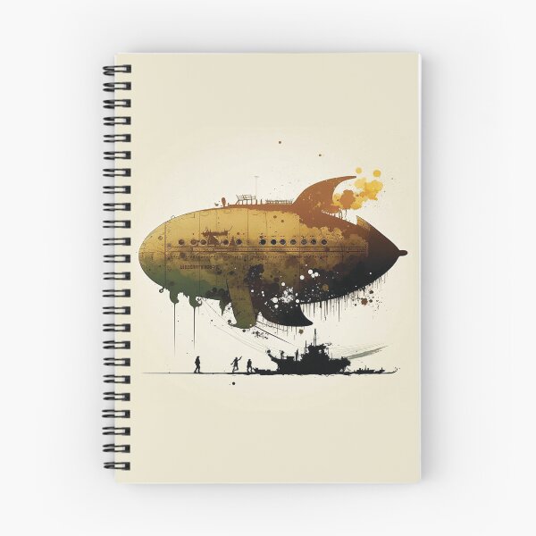 Item preview, Steampunk Zeppelin in the Sky #2 designed and sold by MindAsylum.