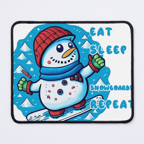 Item preview, Eat Sleep Snowboarding Repeat designed and sold by ClassicInkPress.