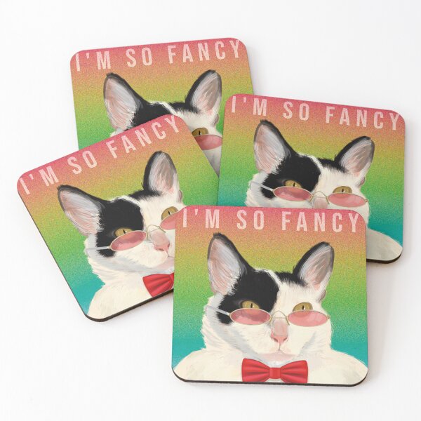 Item preview, i'm so fancy rainbow cat cute designed and sold by imrichi.