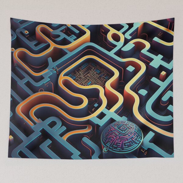 Item preview, Maze Design designed and sold by zoldi.