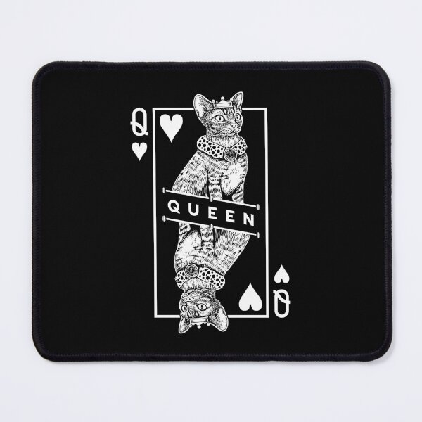 Item preview, Devon Rex Cat Lover Queen Of Hearts Funny Pop Art designed and sold by GrandeDuc.