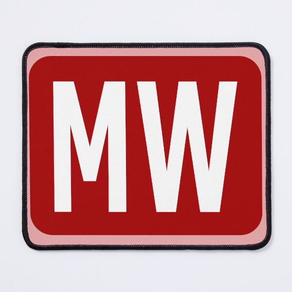 Item preview, MW Initials designed and sold by Jeallan Designs.