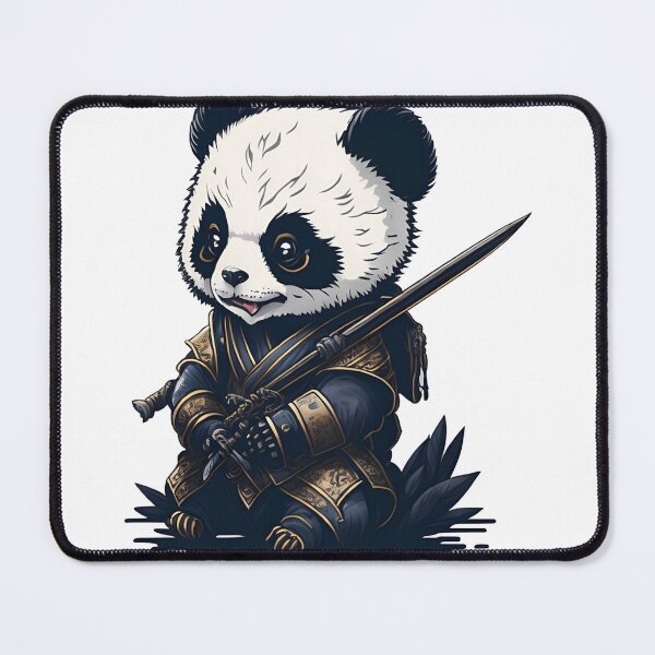 Item preview, Panda Dressed As A Samurai designed and sold by ArtsyWishesShop.