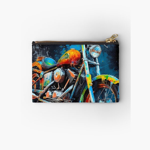 Item preview, Paint Splattered Chopper designed and sold by CraftyManiac.