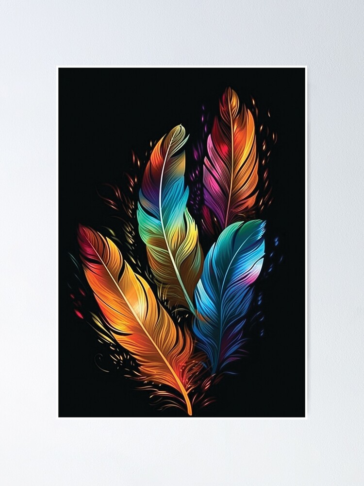 Feathers Poster