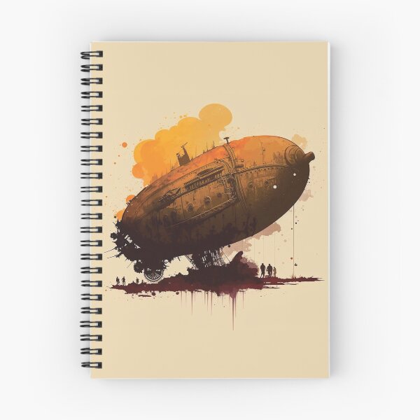 Item preview, Steampunk Zeppelin in the Sky #3 designed and sold by MindAsylum.