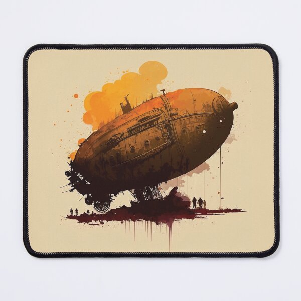 Item preview, Steampunk Zeppelin in the Sky #3 designed and sold by MindAsylum.
