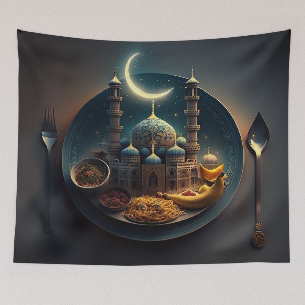 Item preview, Ramadan fasting on designed and sold by MrRobotAI.