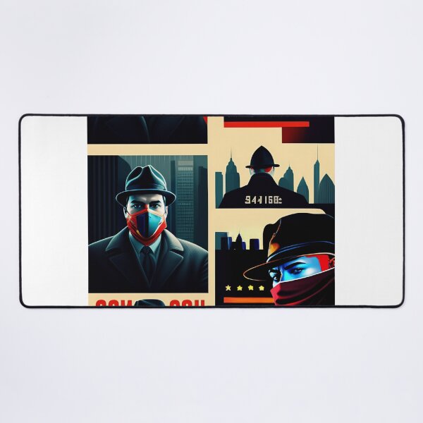 Item preview, A Thrilling Crime Movie Poster Depicting a Bank Robbery and High-Speed Chase designed and sold by Frendely.