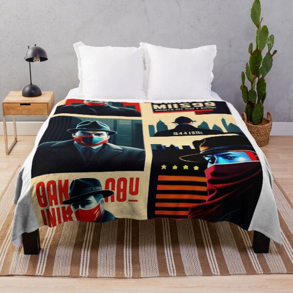 Item preview, A Thrilling Crime Movie Poster Depicting a Bank Robbery and High-Speed Chase designed and sold by Frendely.