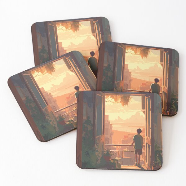 Item preview, Sunset from the balcony designed and sold by KMSpace.