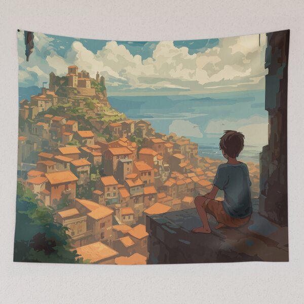Item preview, The city from the edge designed and sold by KMSpace.
