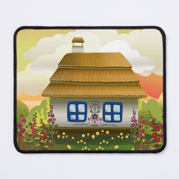 Item preview, Ukrainian traditional village hut designed and sold by IrynaPas.