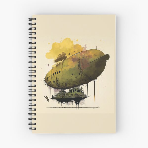 Item preview, Steampunk Zeppelin in the Sky #4 designed and sold by MindAsylum.
