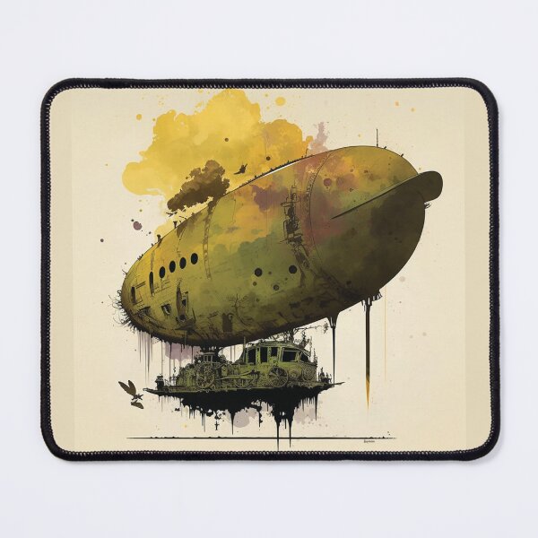 Item preview, Steampunk Zeppelin in the Sky #4 designed and sold by MindAsylum.